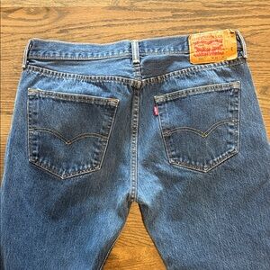 Vintage 501 Levi's Men's Original Fit Denim Jeans W36 X L36 (L34)